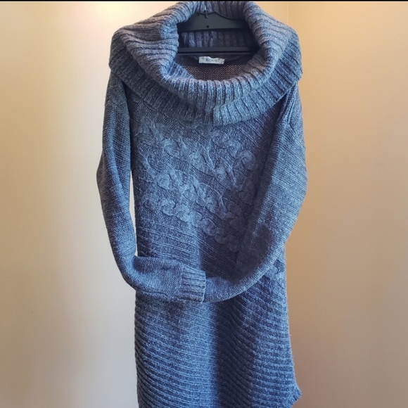 Ricki's Dresses & Skirts - Asymmetrical Cowl Neck Sweater Dress